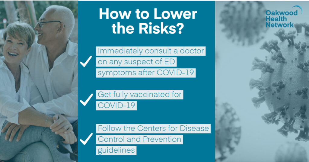 How to lower ED risks?